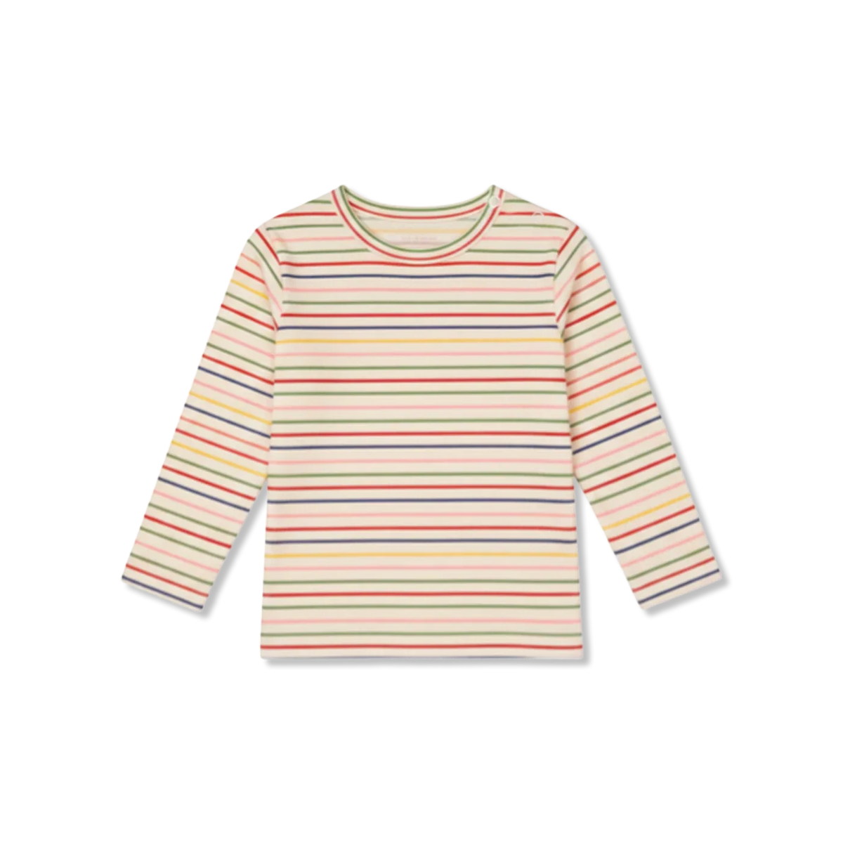 Rib rainbow Bluse