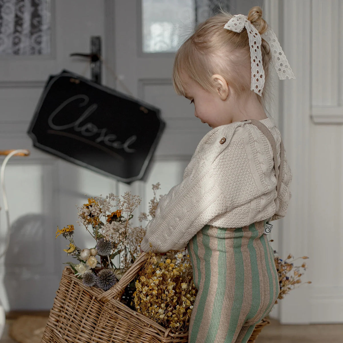 Footless cotton tights spiel