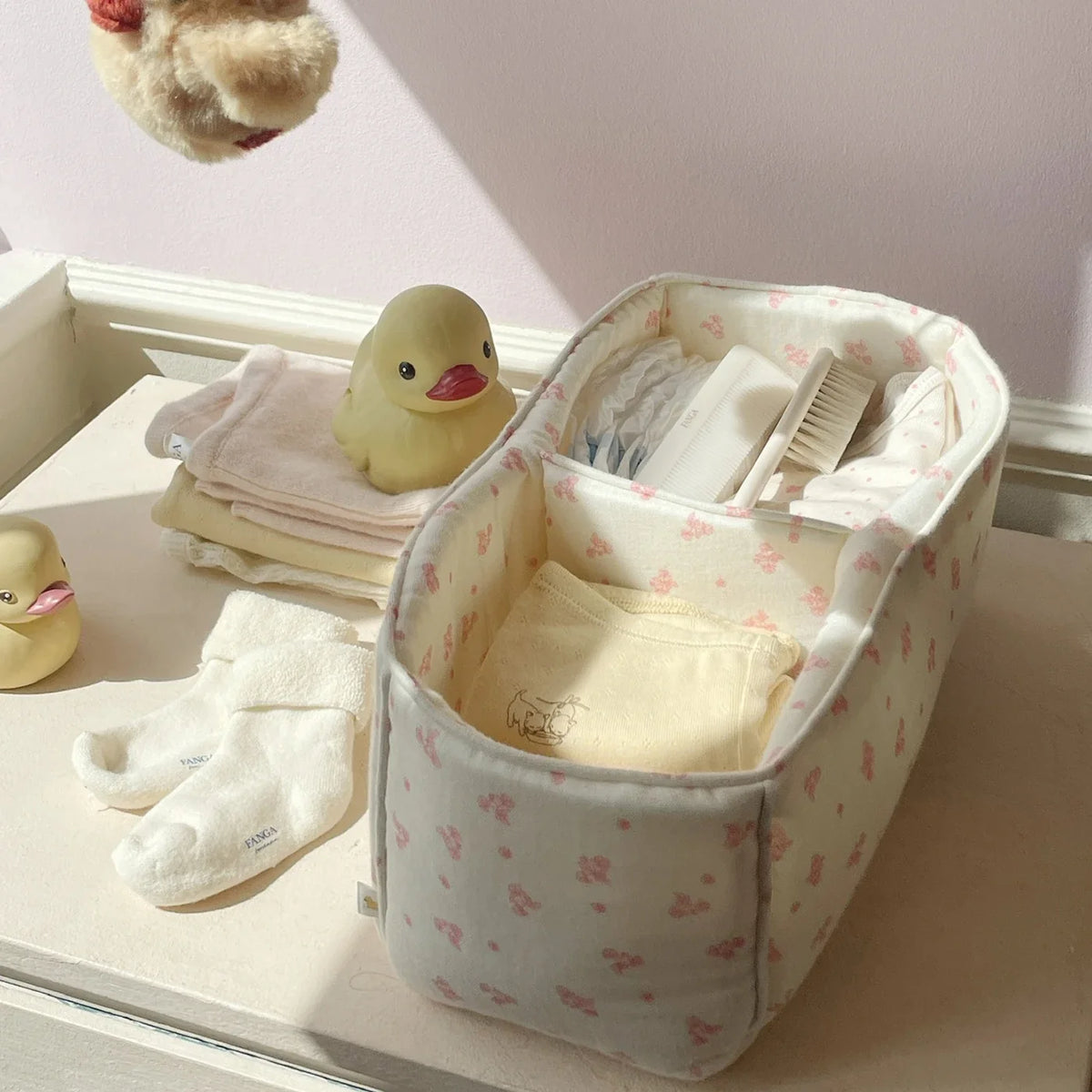 Diaper organizer Changing storage