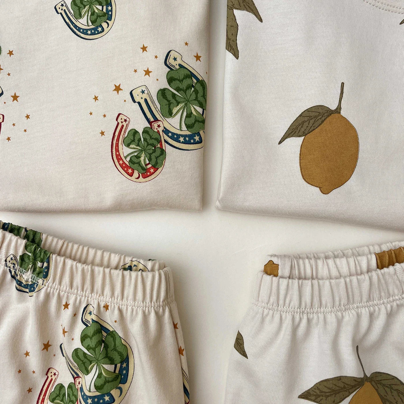 Organic Lin shorts-Set