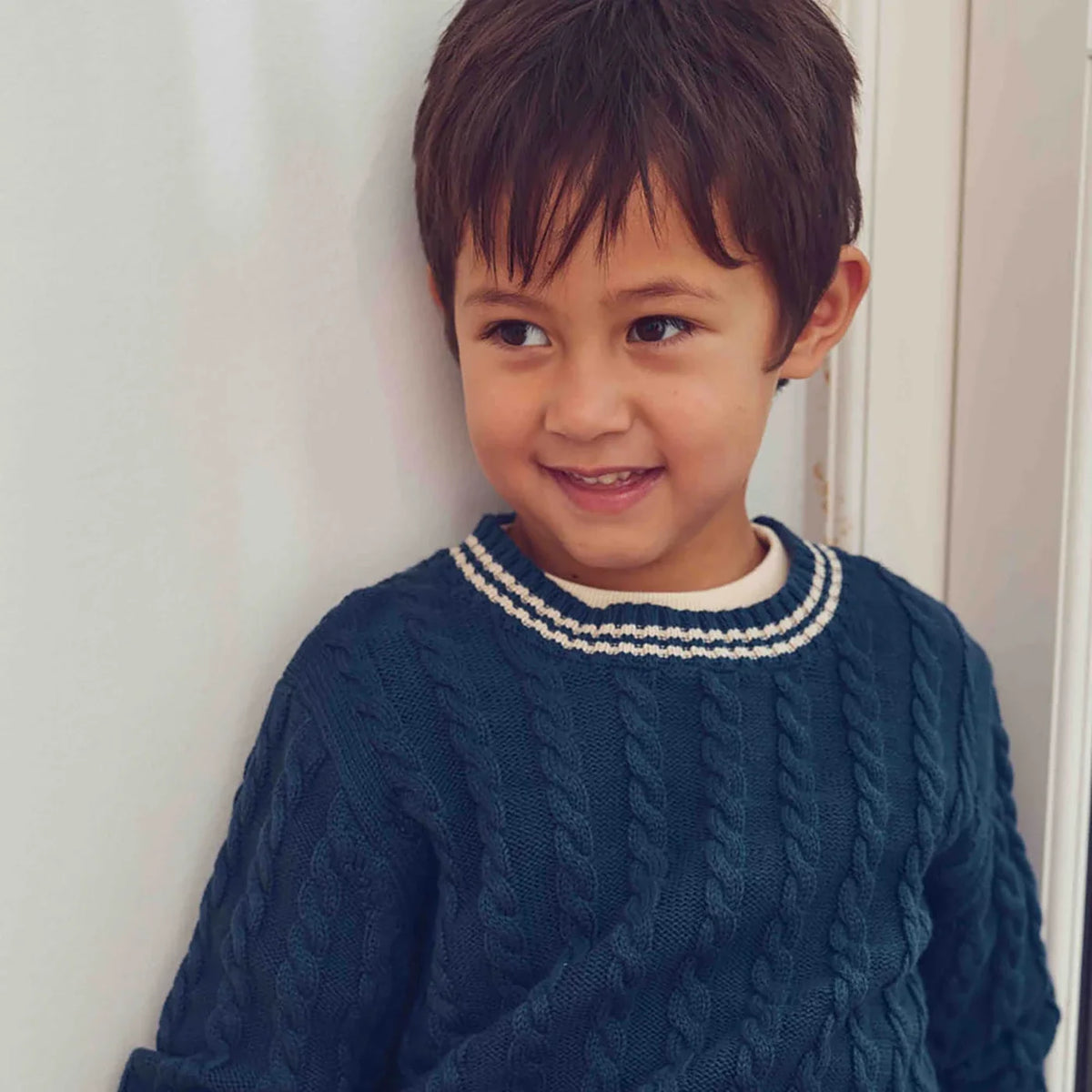 Knit cable Knitted sweater
