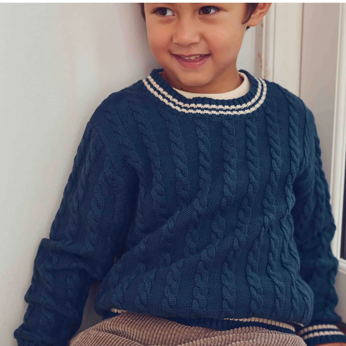 Knit cable Knitted sweater
