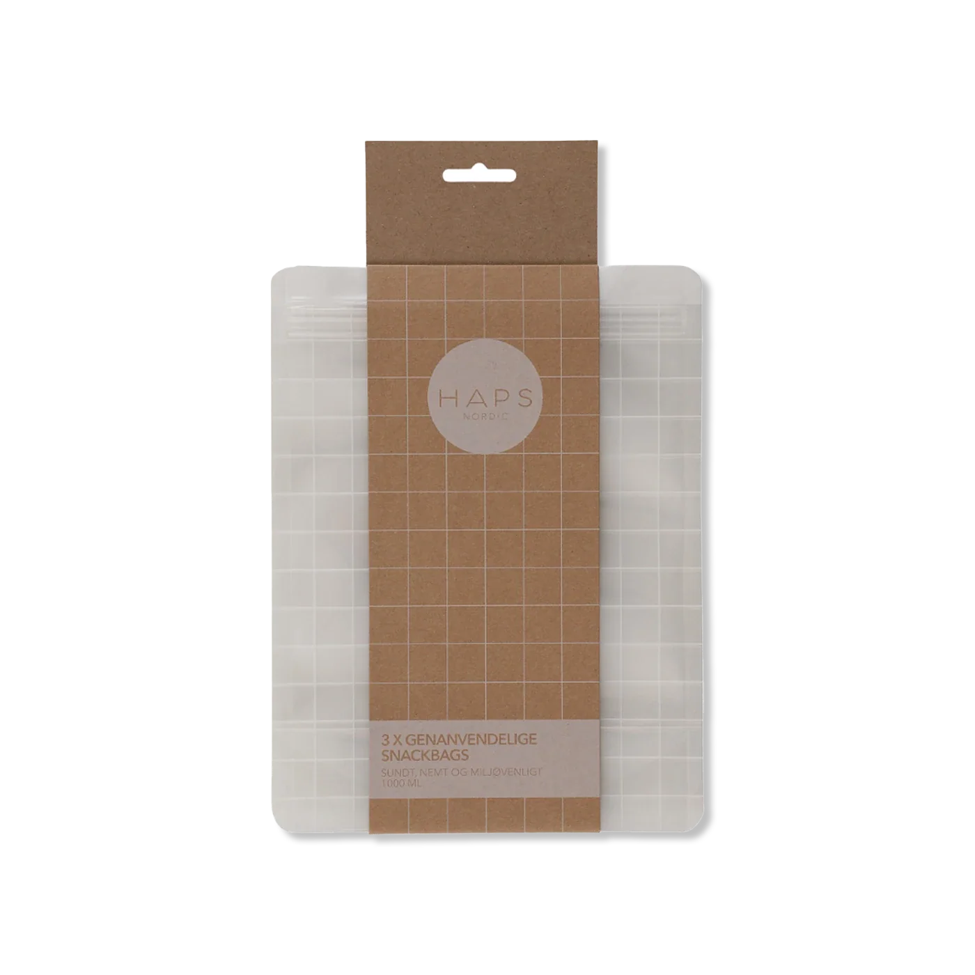 Reusable Snack bag 1000 ml. brotdosen