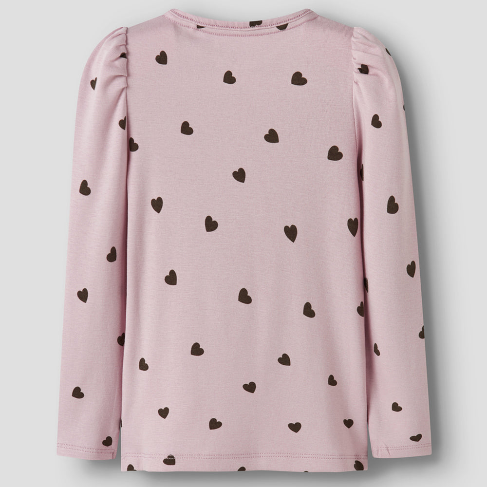 Nmfkheart langarmshirt