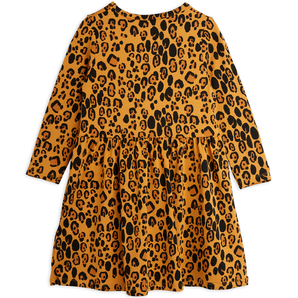 Basic leopard kleid