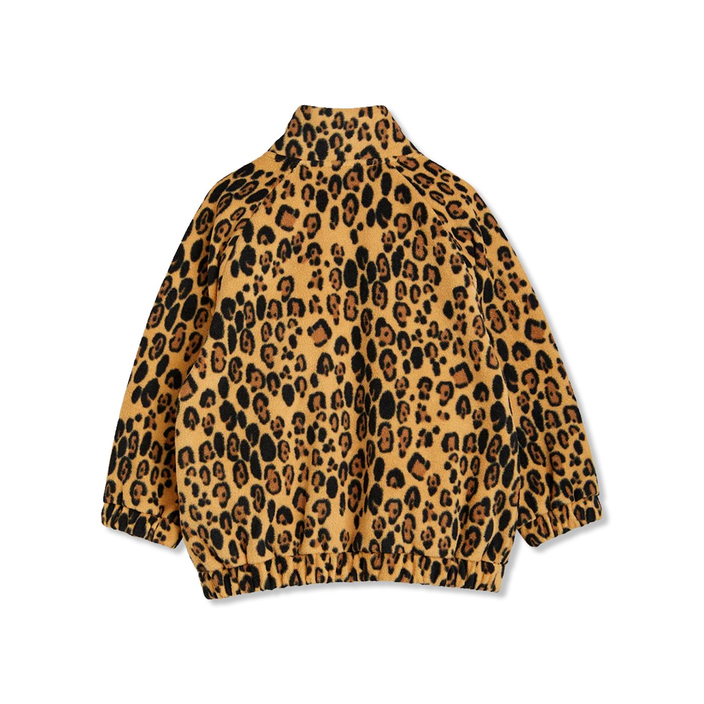 Leopard fleece Fleecejacke