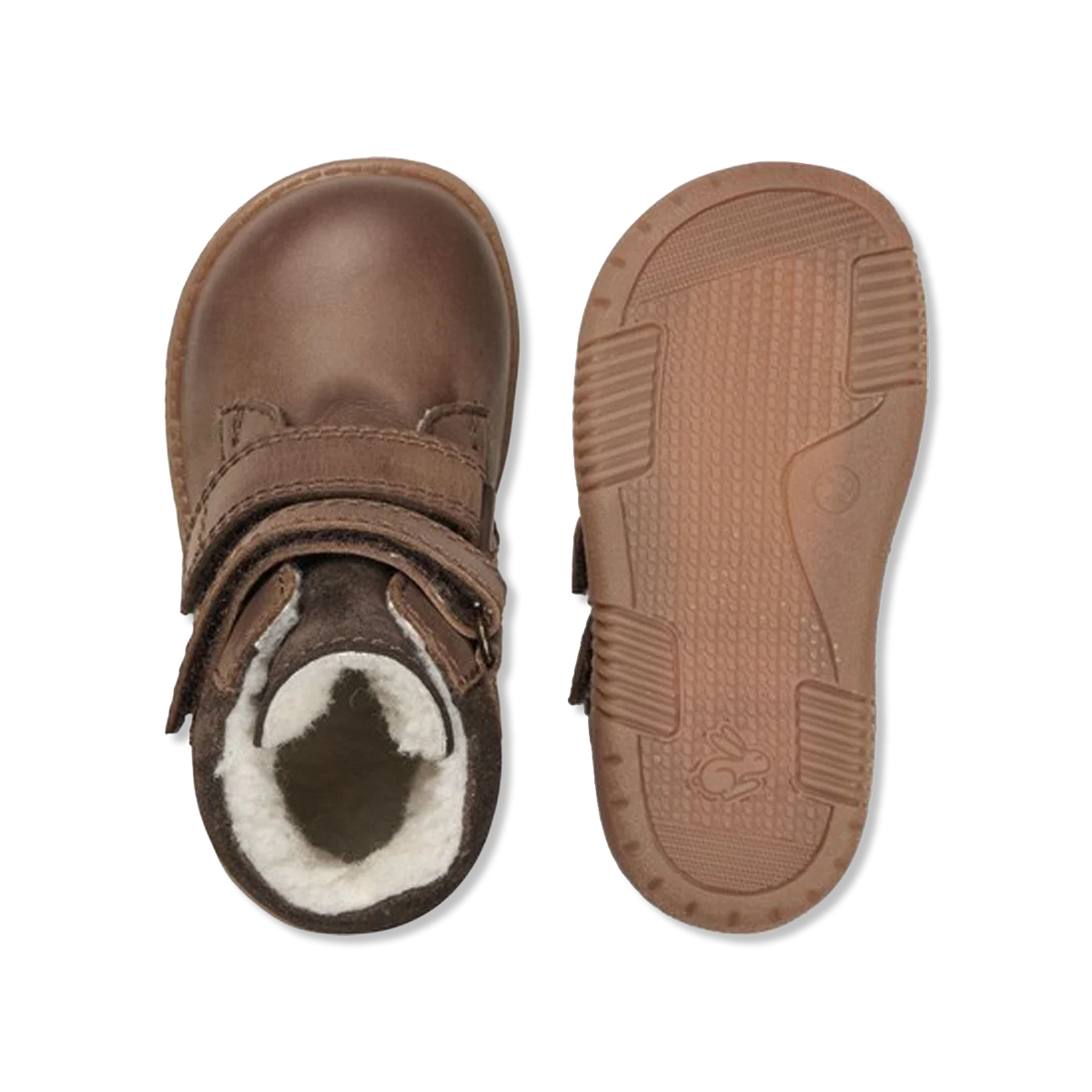Rabbit dark brown Winterstiefel