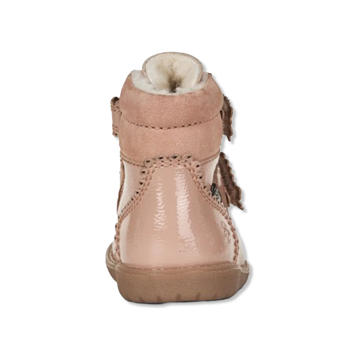 Rabbit scallop dusty rose Winterstiefel