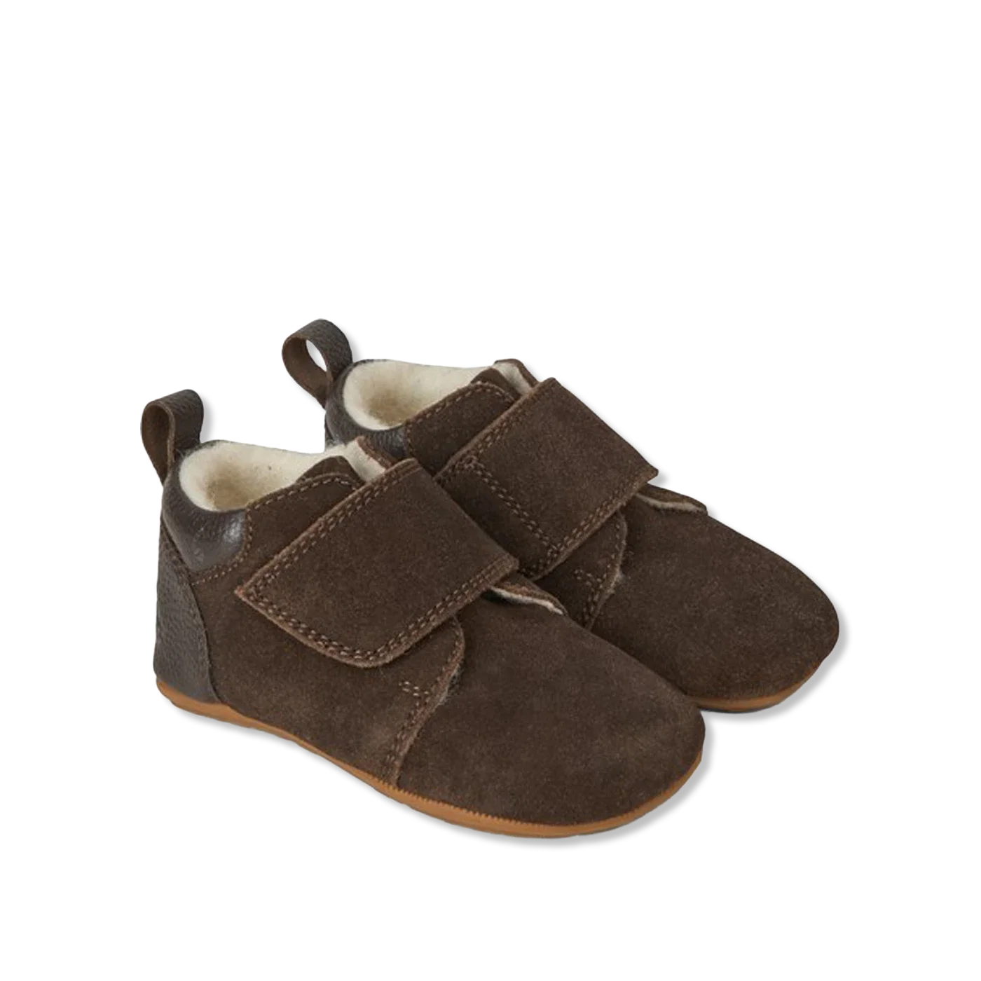Teddy dark brown Lauflernschuhe