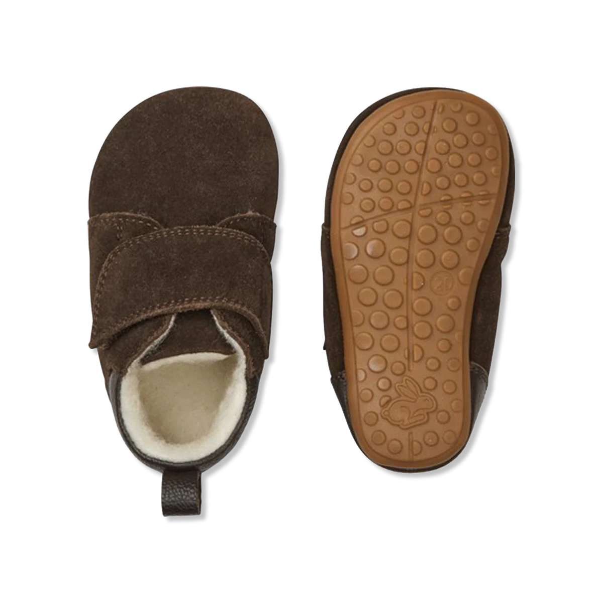 Teddy dark brown Lauflernschuhe