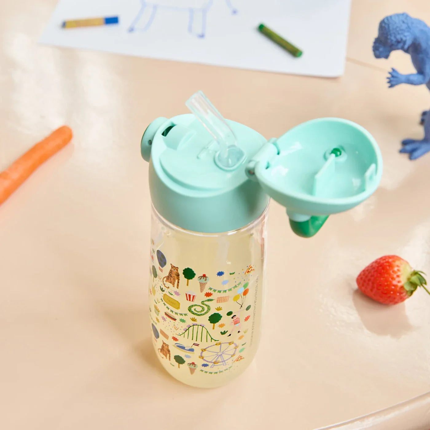 Plastic kids Trinkflasche