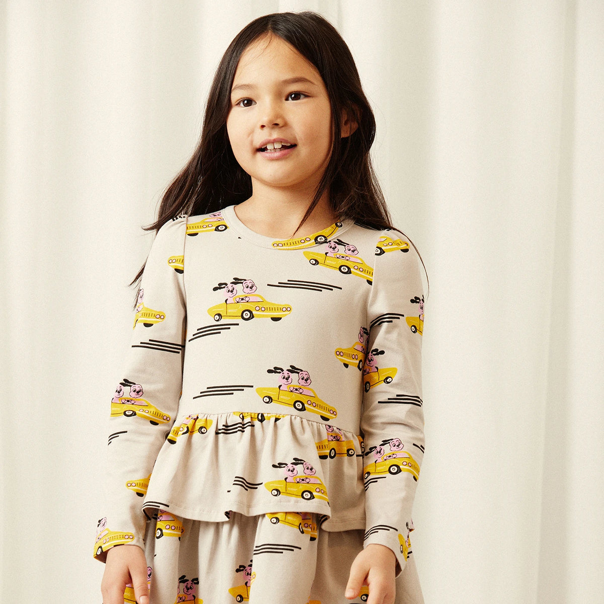 Racing rabbits Kleid