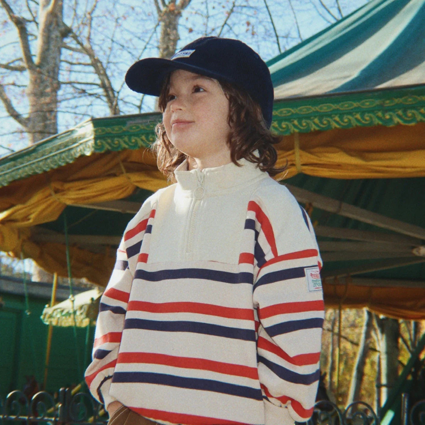 Loupy Zip sweatshirt