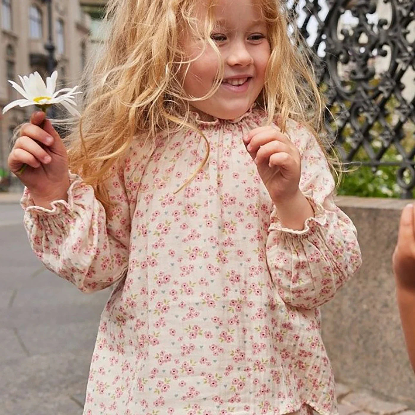 Muslin blossom Blouse