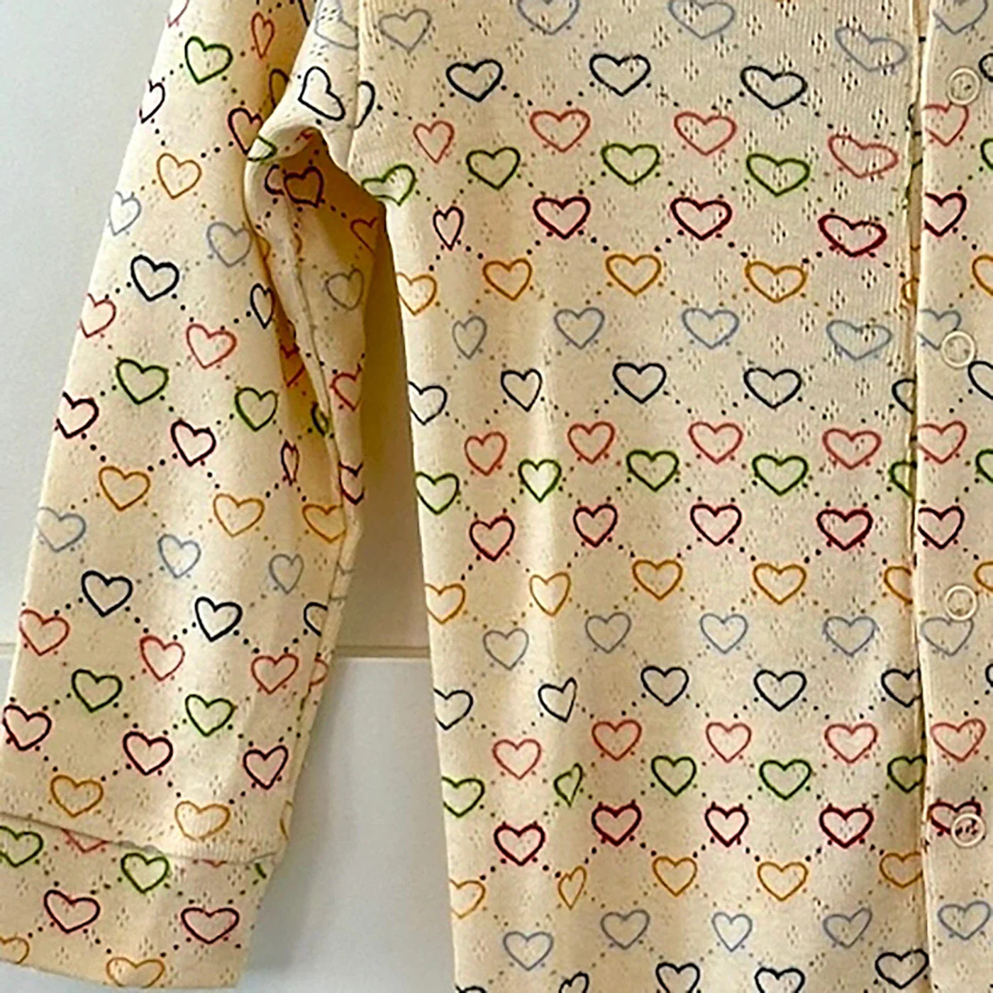 Pointelle hearts Einteiler