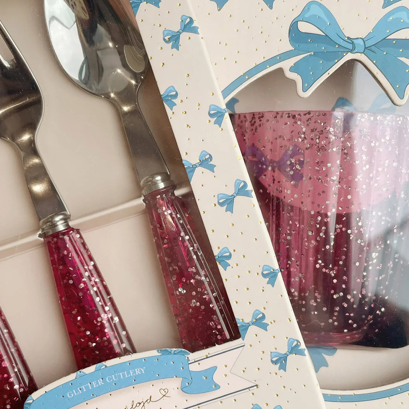 Glitter Besteck