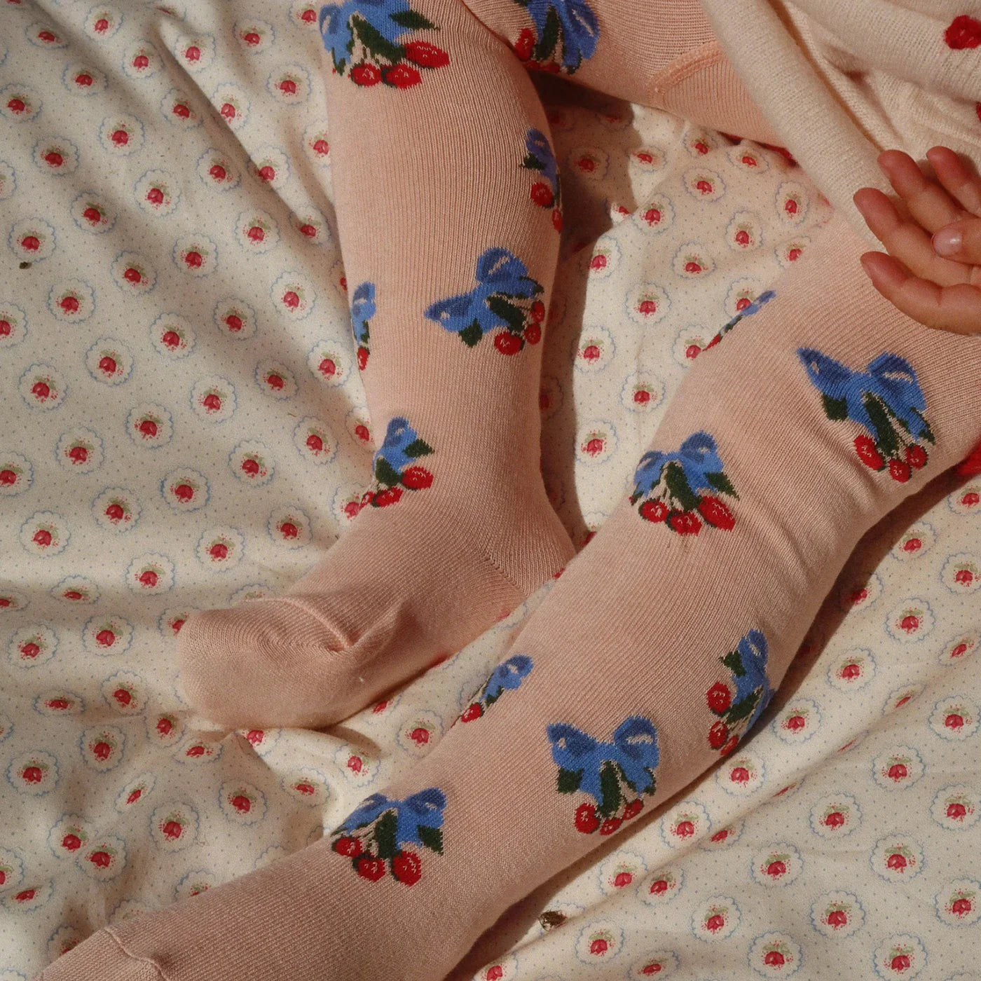 JACQUARD strumpfhose