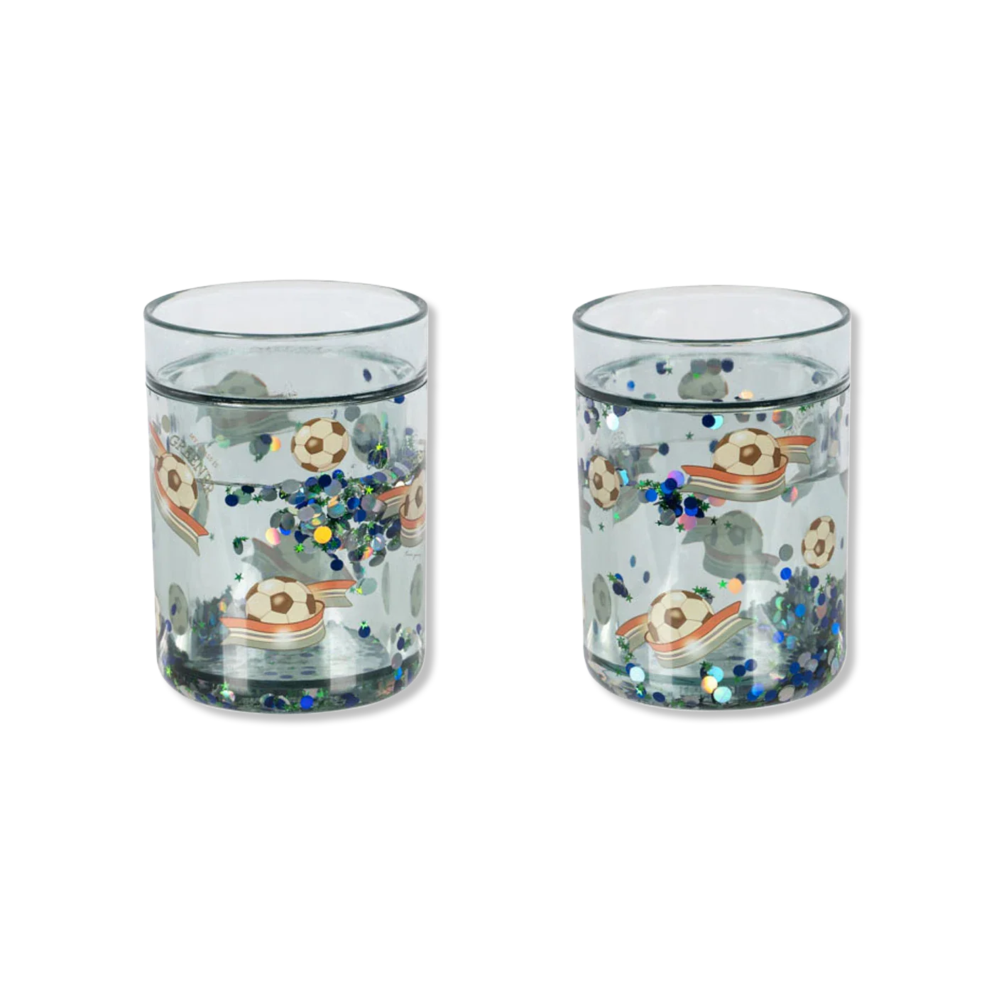Glitter Becher