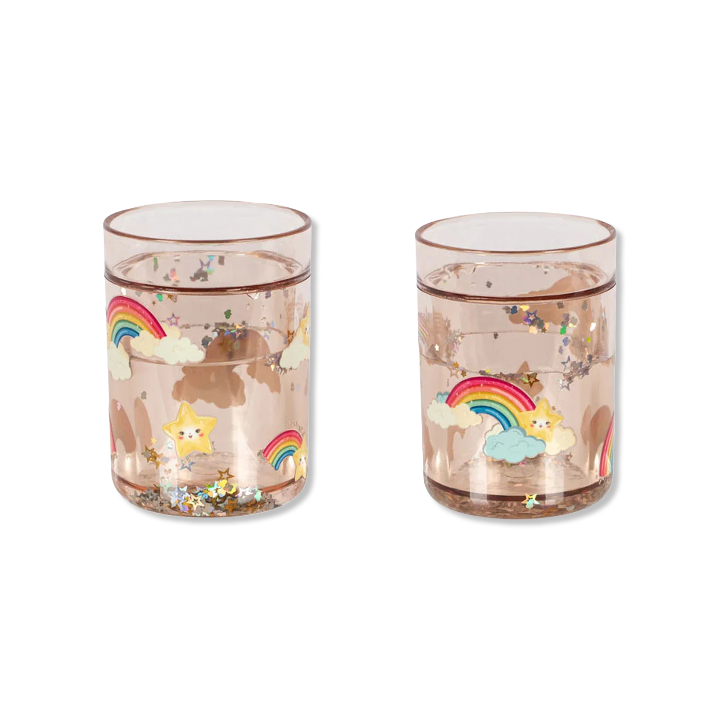 Glitter Becher