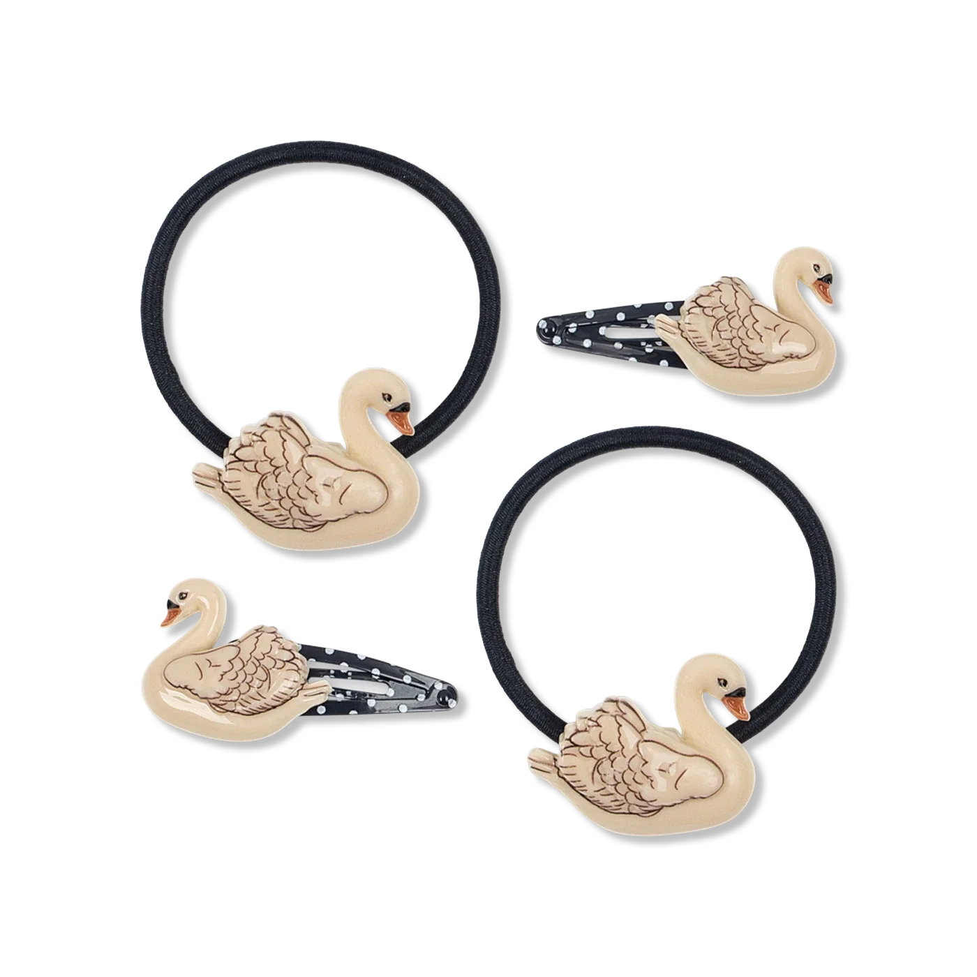 Swan Hair ties