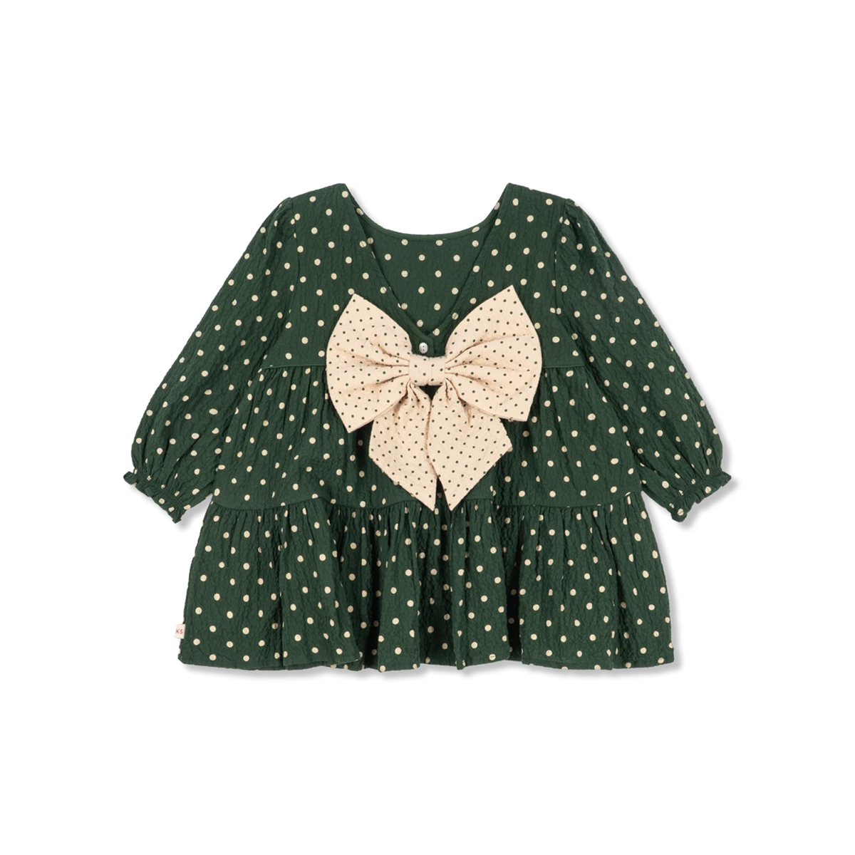 Elin ls bow Kleid