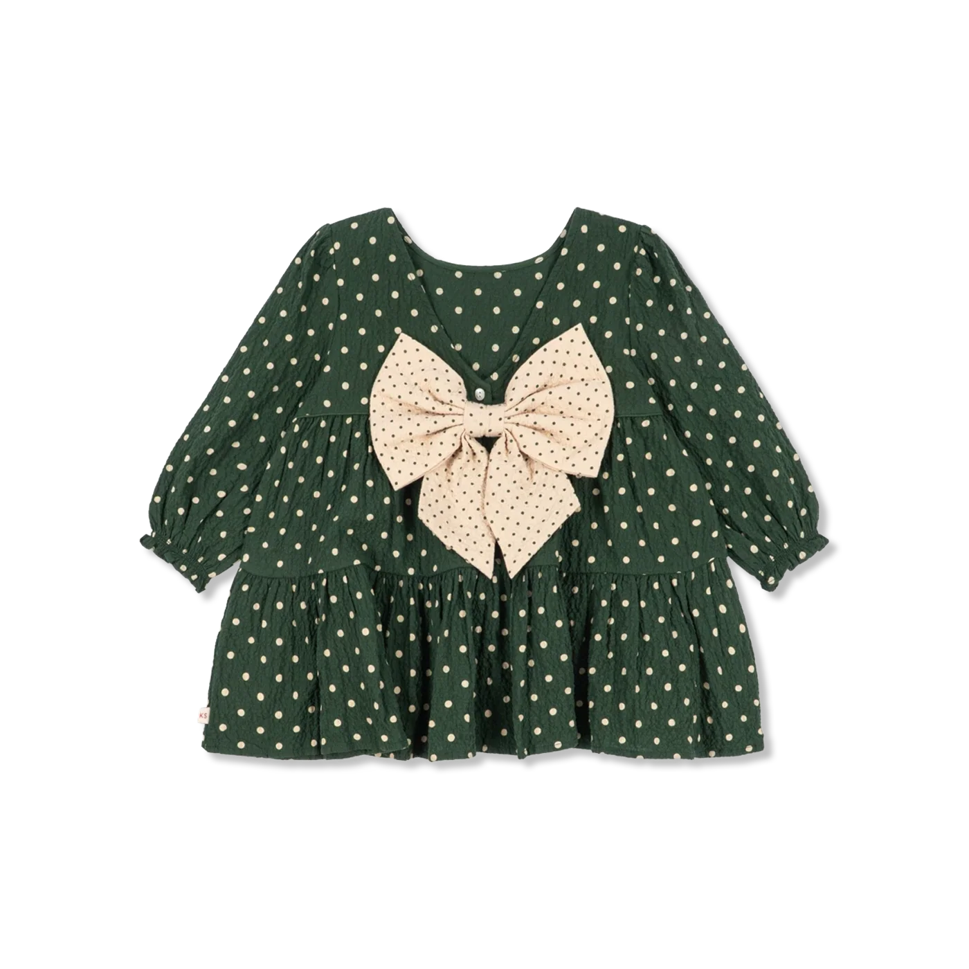 Elin ls bow Kleid