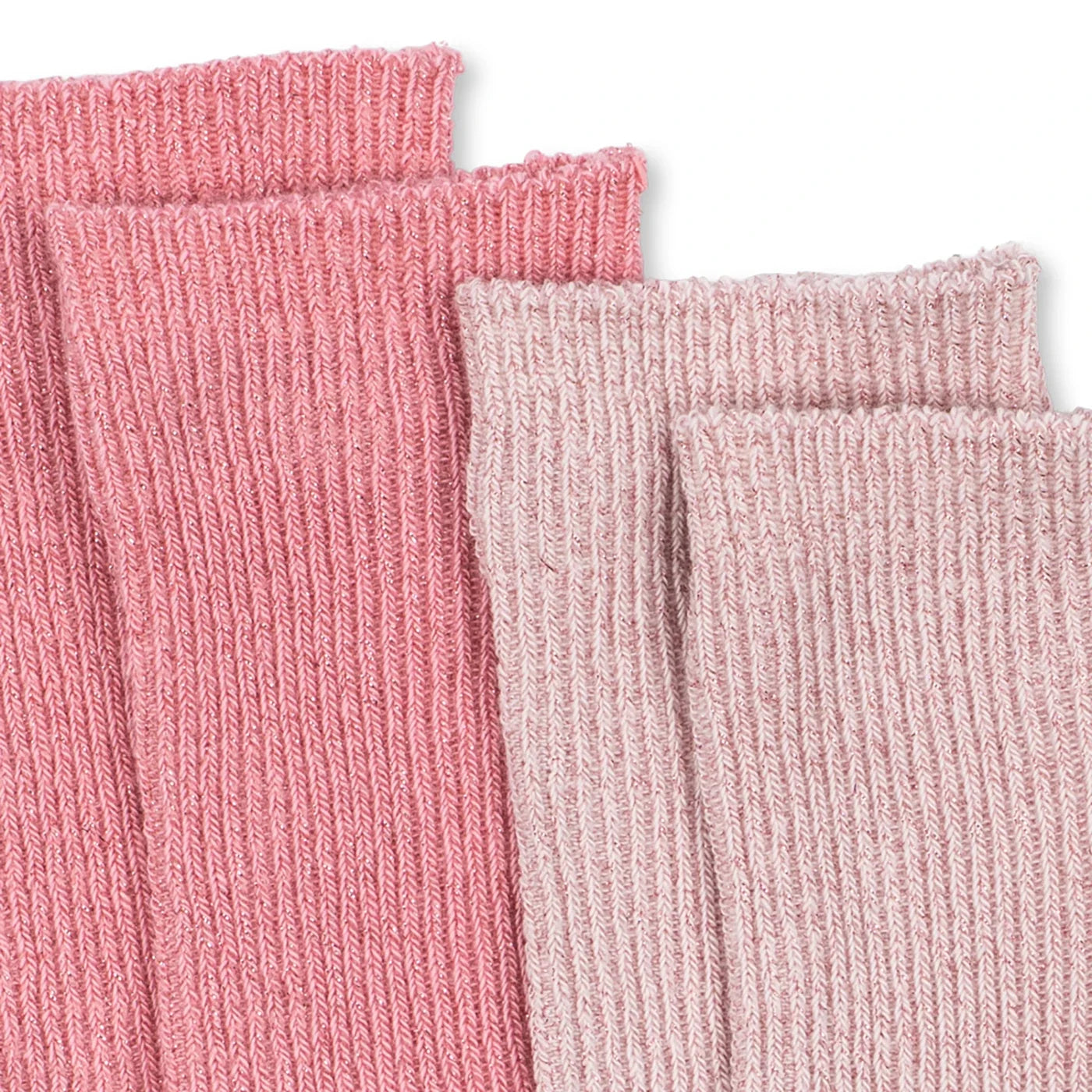 Rib glitter Socken