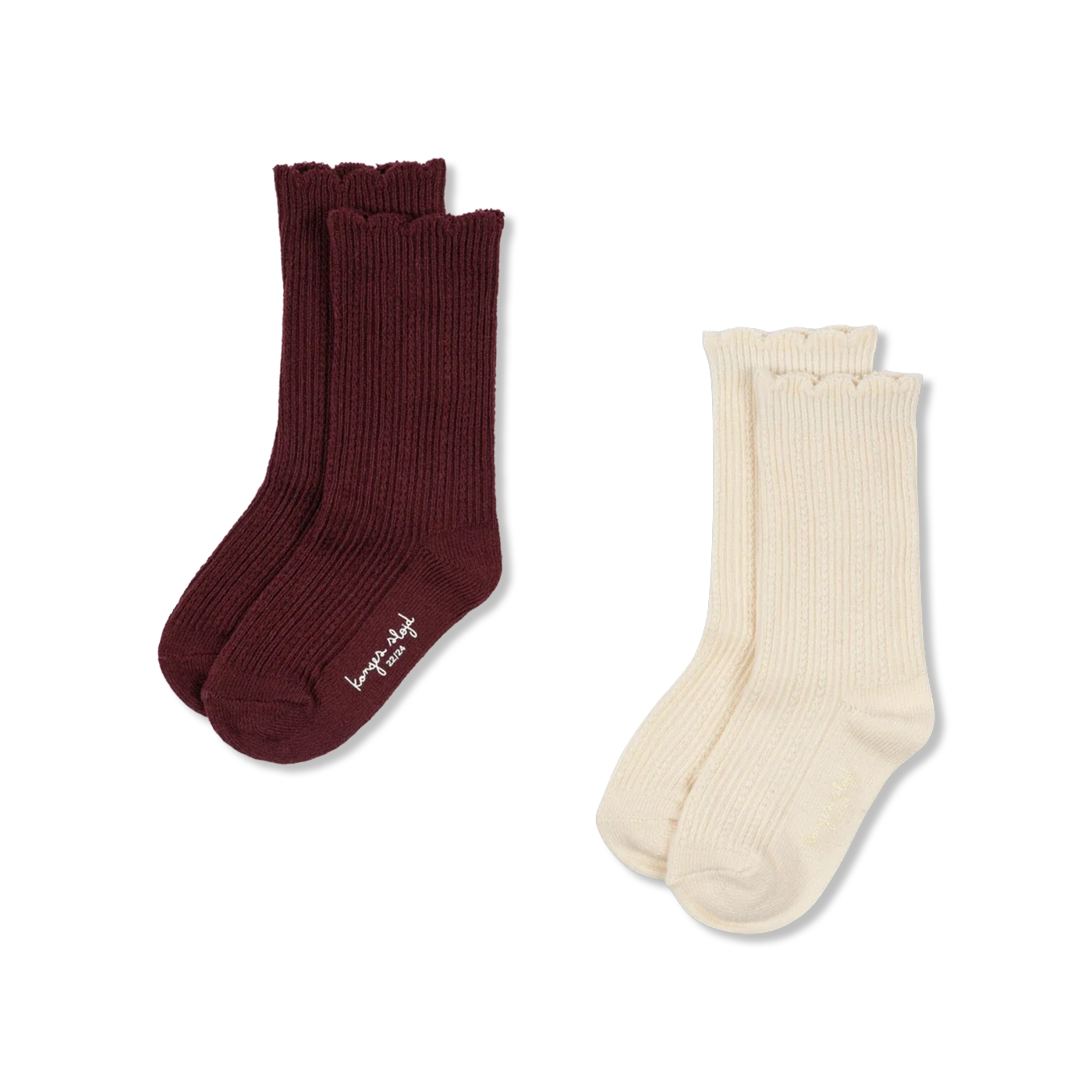 Pointelle Socken